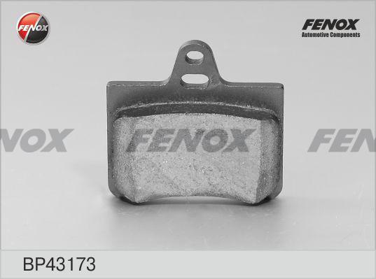 Fenox BP43173 - Kit de plaquettes de frein, frein à disque cwaw.fr