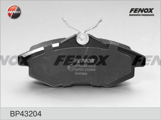 Fenox BP43204 - Kit de plaquettes de frein, frein à disque cwaw.fr