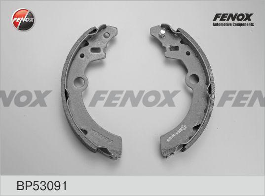 Fenox BP53091 - Jeu de mâchoires de frein cwaw.fr