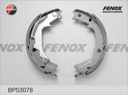 Fenox BP53078 - Jeu de mâchoires de frein cwaw.fr