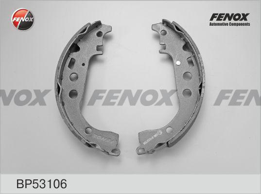 Fenox BP53106 - Jeu de mâchoires de frein cwaw.fr