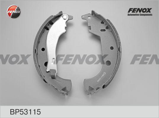 Fenox BP53115 - Jeu de mâchoires de frein cwaw.fr