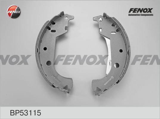 Fenox BP53115 - Jeu de mâchoires de frein cwaw.fr