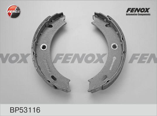 Fenox BP53116 - Jeu de mâchoires de frein cwaw.fr