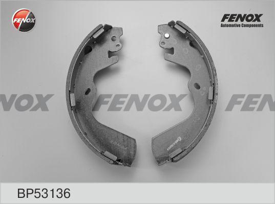 Fenox BP53136 - Jeu de mâchoires de frein cwaw.fr