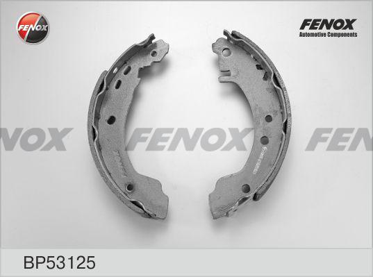 Fenox BP53125 - Jeu de mâchoires de frein cwaw.fr