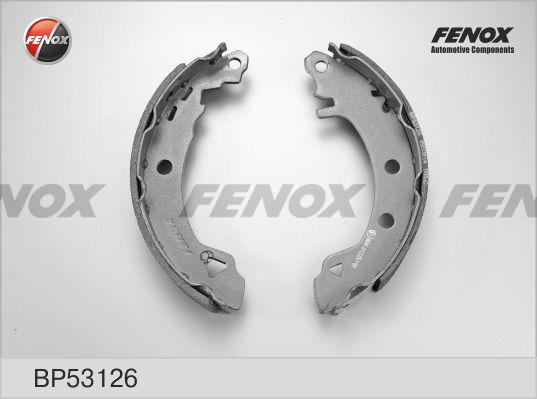 Fenox BP53126 - Jeu de mâchoires de frein cwaw.fr