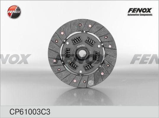 Fenox CP61003C3 - Disque d'embrayage cwaw.fr