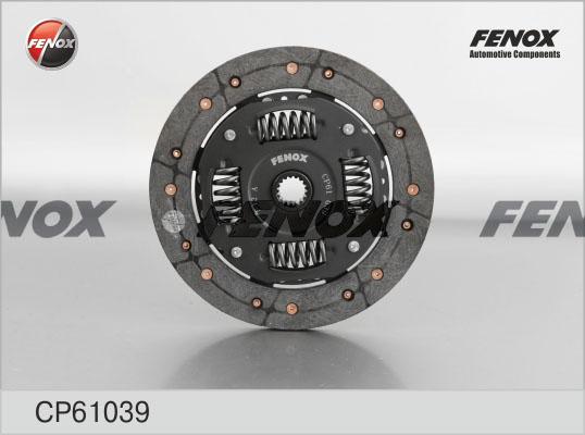 Fenox CP61039 - Disque d'embrayage cwaw.fr