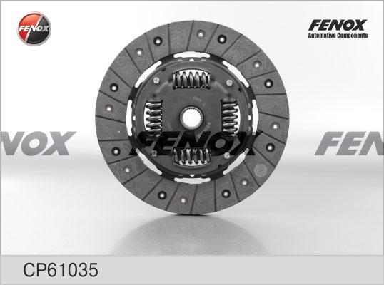 Fenox CP61035 - Disque d'embrayage cwaw.fr