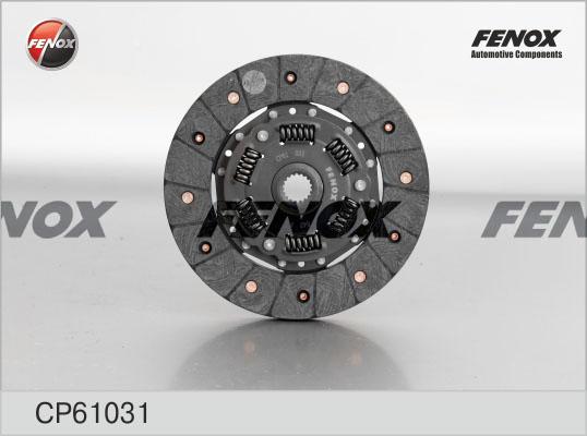 Fenox CP61031 - Disque d'embrayage cwaw.fr