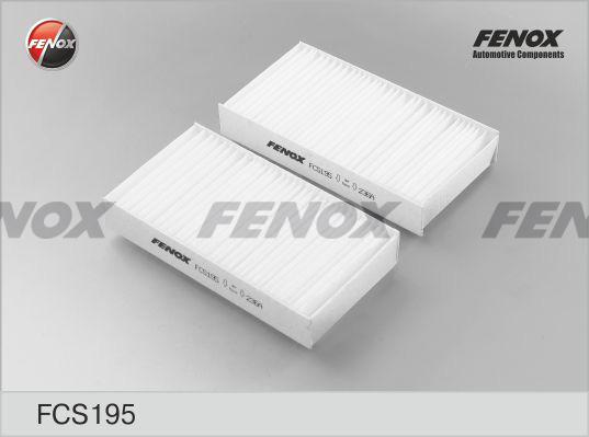 Fenox FCS195 - Filtre, air de l'habitacle cwaw.fr