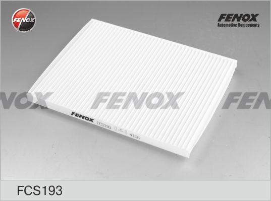 Fenox FCS193 - Filtre, air de l'habitacle cwaw.fr