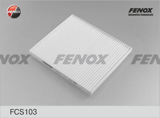 Fenox FCS103 - Filtre, air de l'habitacle cwaw.fr