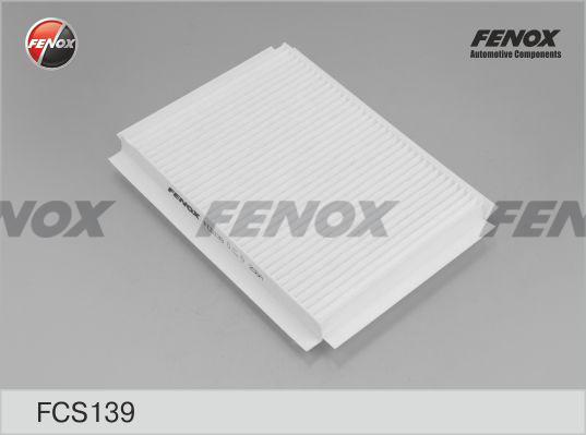 Fenox FCS139 - Filtre, air de l'habitacle cwaw.fr