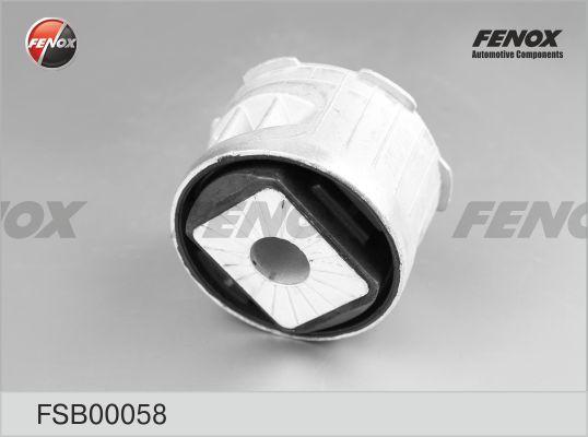 Fenox FSB00058 - Suspension, corps de l'essieu cwaw.fr