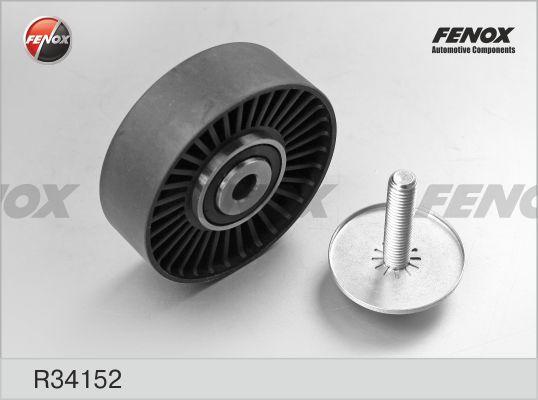 Fenox R34152 - Poulie renvoi / transmission, courroie trapézoïdale à nervures cwaw.fr