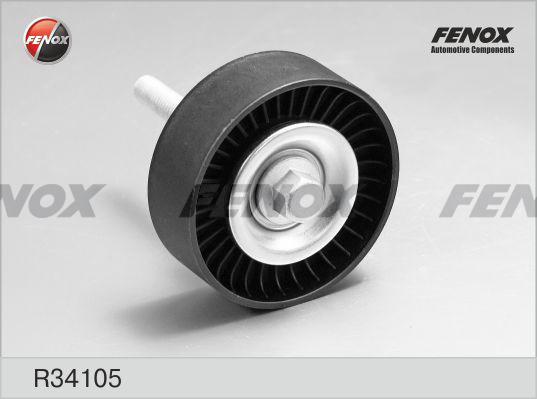 Fenox R34105 - Poulie renvoi / transmission, courroie trapézoïdale à nervures cwaw.fr