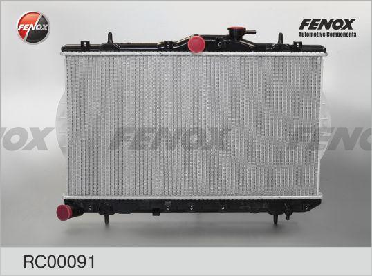 Fenox RC00091 - Radiateur, refroidissement du moteur cwaw.fr