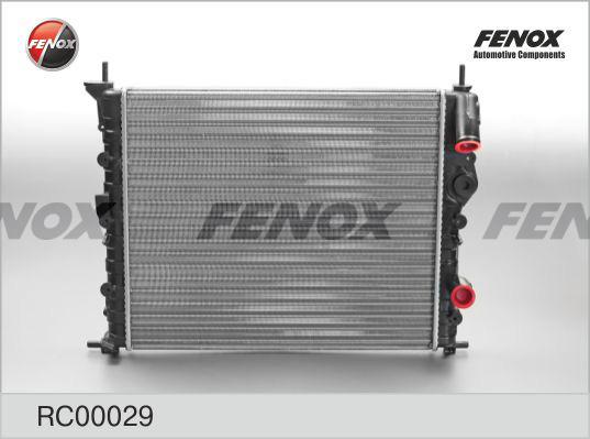 Fenox RC00029 - Radiateur, refroidissement du moteur cwaw.fr