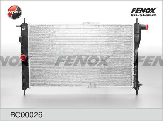 Fenox RC00026 - Radiateur, refroidissement du moteur cwaw.fr