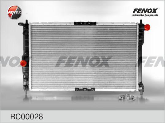 Fenox RC00028 - Radiateur, refroidissement du moteur cwaw.fr