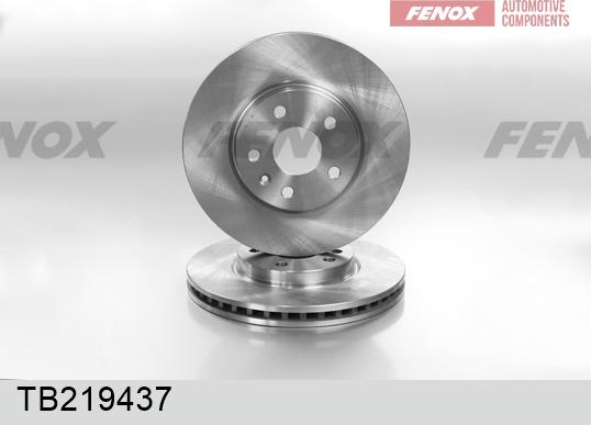 Fenox TB219437 - Disque de frein cwaw.fr