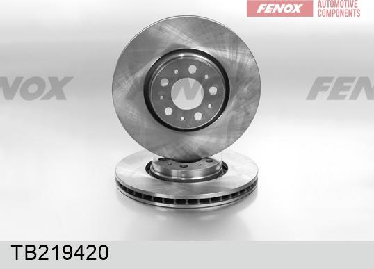 Fenox TB219420 - Disque de frein cwaw.fr