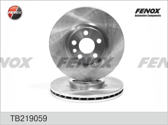 Fenox TB219059 - Disque de frein cwaw.fr