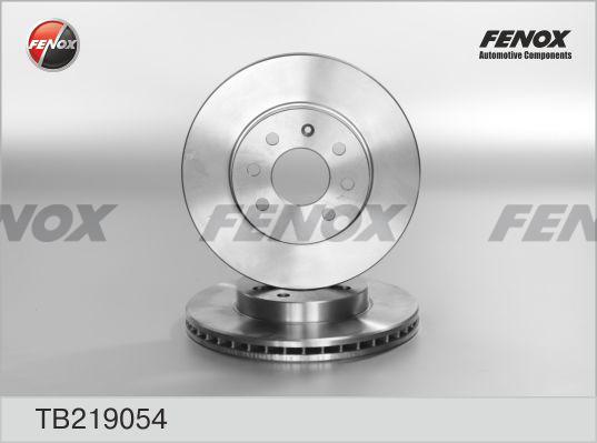 Fenox TB219054 - Disque de frein cwaw.fr