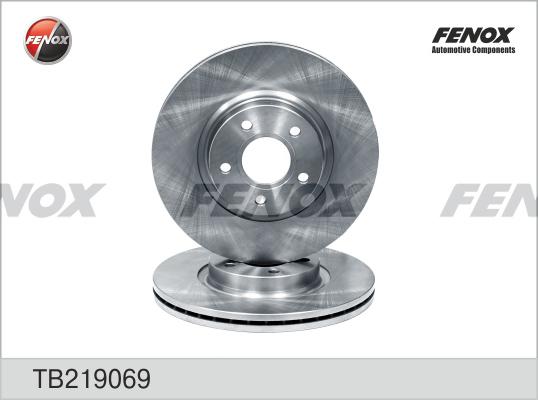 Fenox TB219069 - Disque de frein cwaw.fr