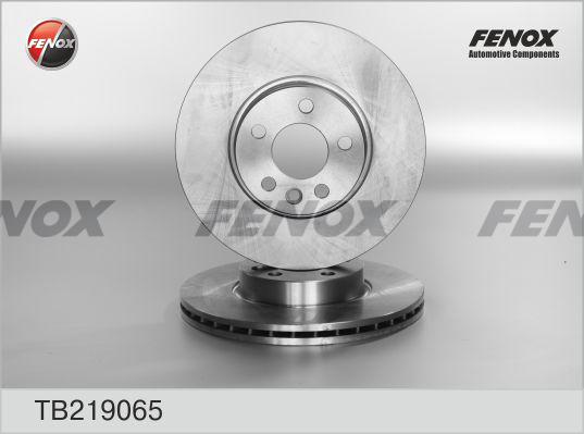 Fenox TB219065 - Disque de frein cwaw.fr