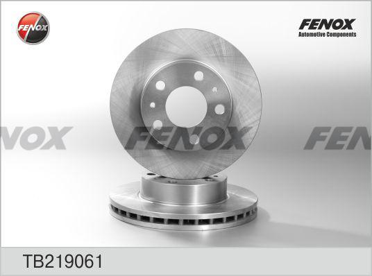 Fenox TB219061 - Disque de frein cwaw.fr