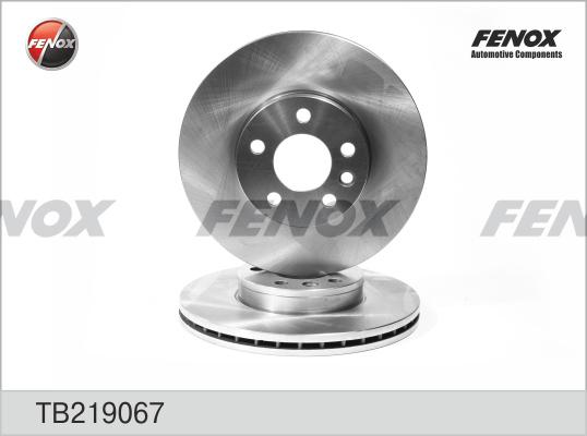 Fenox TB219067 - Disque de frein cwaw.fr