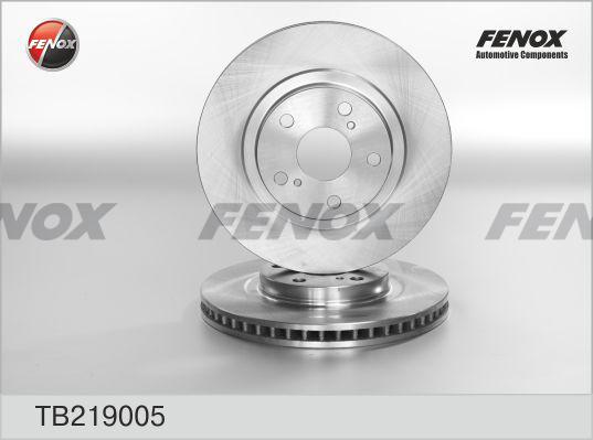 Fenox TB219005 - Disque de frein cwaw.fr