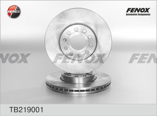 Fenox TB219001 - Disque de frein cwaw.fr