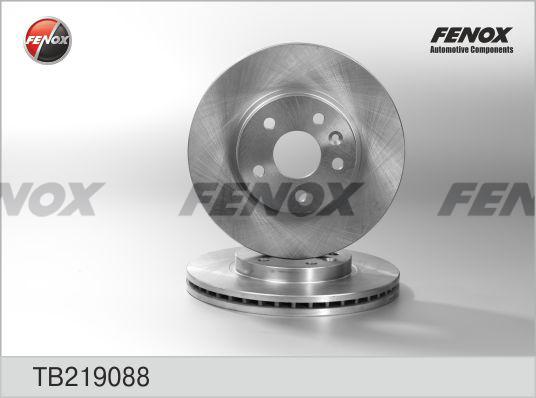 Fenox TB219088 - Disque de frein cwaw.fr