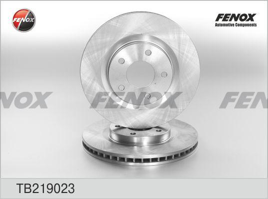 Fenox TB219023 - Disque de frein cwaw.fr