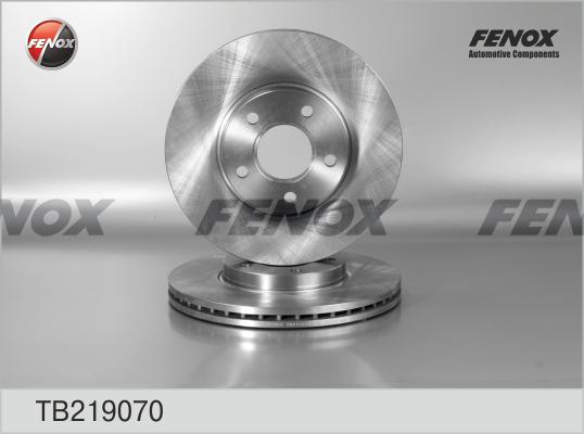 Fenox TB219070 - Disque de frein cwaw.fr