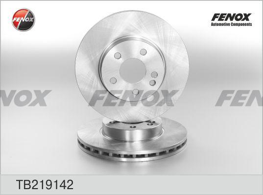 Fenox TB219142 - Disque de frein cwaw.fr