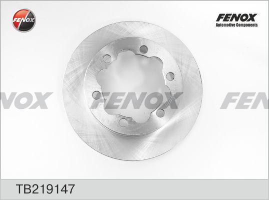 Fenox TB219147 - Disque de frein cwaw.fr