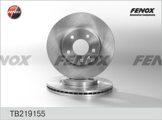 Fenox TB219155 - Disque de frein cwaw.fr