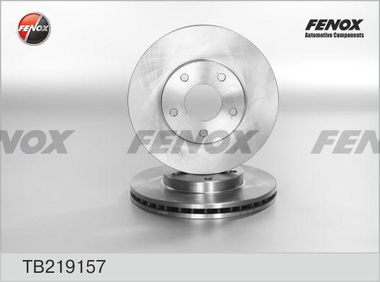 Fenox TB219157 - Disque de frein cwaw.fr