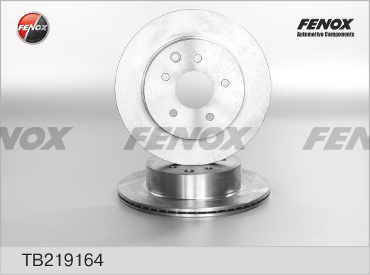 Fenox TB219164 - Disque de frein cwaw.fr