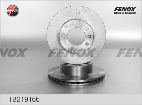 Fenox TB219166 - Disque de frein cwaw.fr