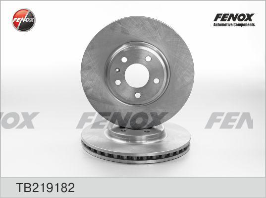 Fenox TB219182 - Disque de frein cwaw.fr