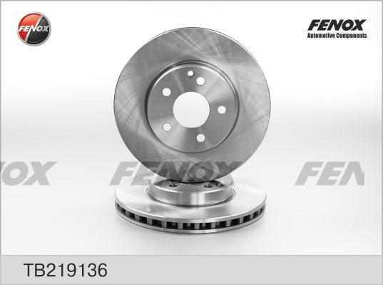 Fenox TB219136 - Disque de frein cwaw.fr