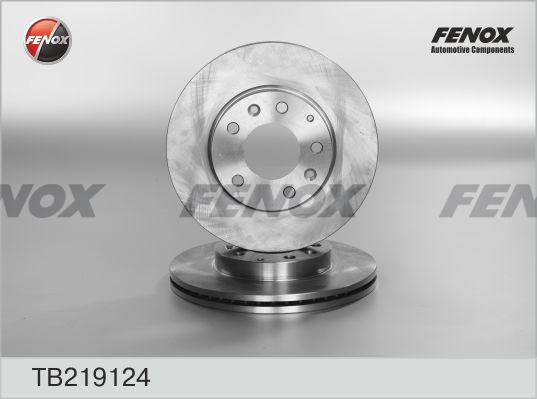 Fenox TB219124 - Disque de frein cwaw.fr