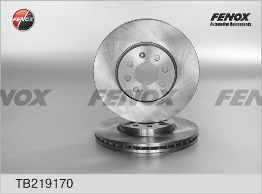 Fenox TB219170 - Disque de frein cwaw.fr