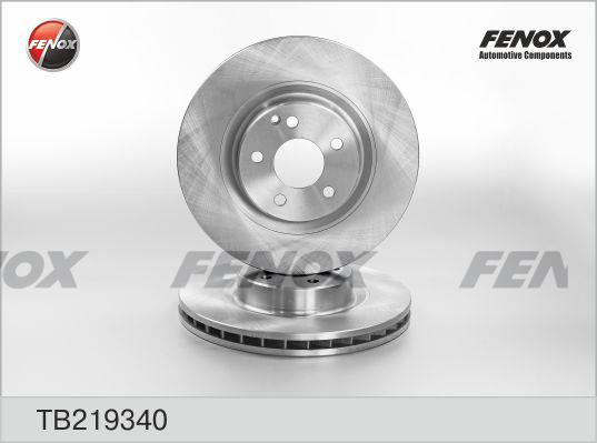 Fenox TB219340 - Disque de frein cwaw.fr